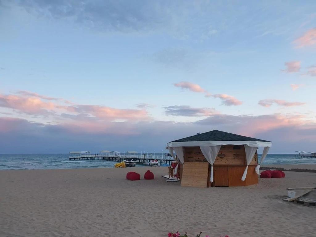 Радуга Иссык-Куль Aparthotel Chon-Sary-Oy Buitenkant foto